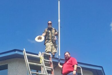 Weather Station Install Jim Ferguson & Mark McMillan